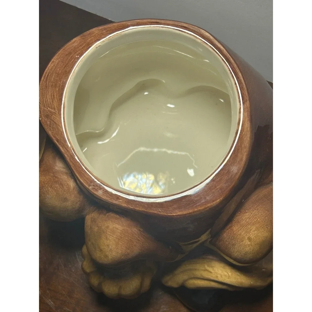 Montana Lifestyles Horse Cookie Jar Ceramic Brown Western Equestrian Decor 12